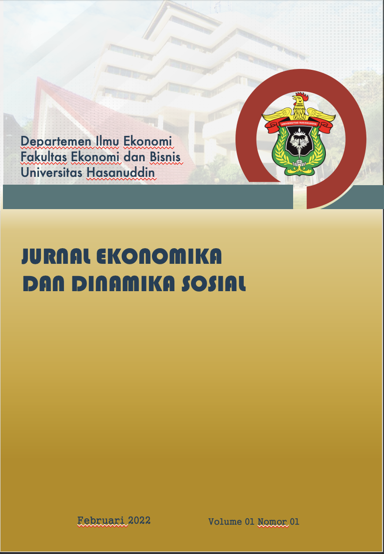 					View Vol. 1 No. 1 (2022): Jurnal Ekonomika dan Dinamika Sosial
				