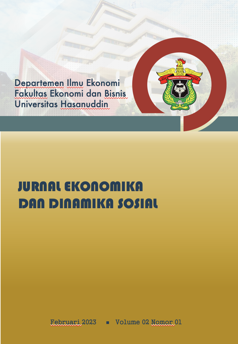 					View Vol. 2 No. 1 (2023): Jurnal Ekonomika dan Dinamika Sosial
				