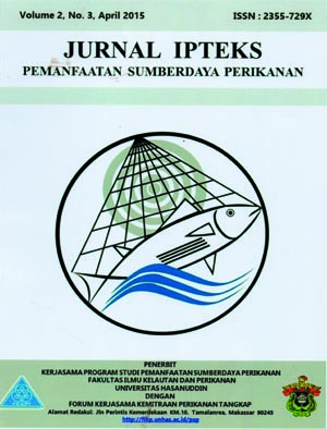 Jurnal IPTEKS PSP Vol. 2 No. 3