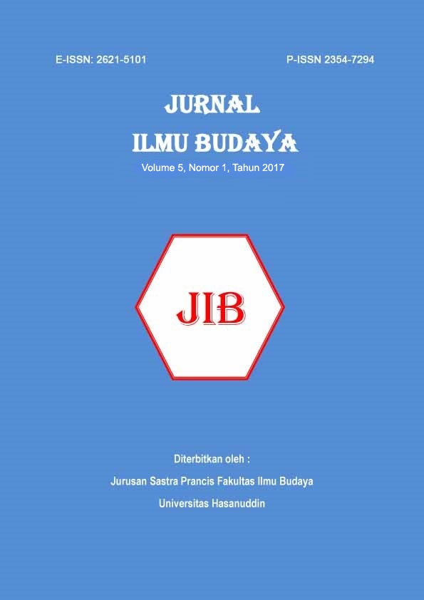 					View Vol. 5 No. 1 Juni (2017): Jurnal Ilmu Budaya
				